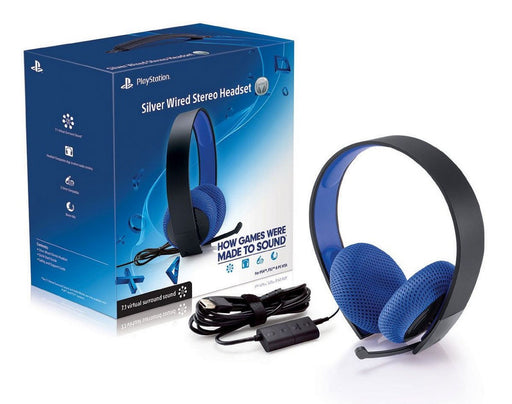 Playstation Silver Wired Stereo Headset 7.1 Virtual Surround Sound (Playstation 3) - for just $0! 