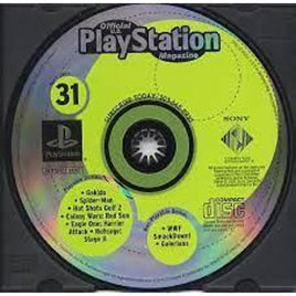 Front top view of disc for Playstation Magazine Issue 31 - PlayStation