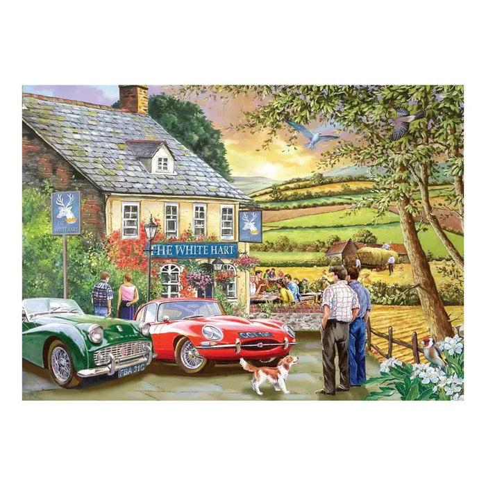 Pleasant Evening 500 Piece Jigsaw Puzzle HOP - for just $19.99! 