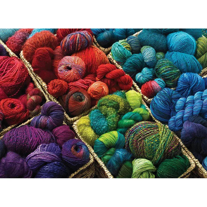 Plenty of Yarn 1000 Piece Jigsaw Puzzle Cobble Hill - for just $19.99! 