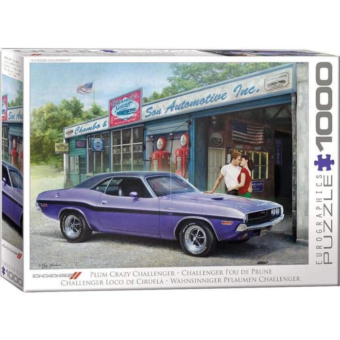 Plum Crazy Challenger 1000 Piece Jigsaw Puzzle Eurographics - for just $21.99! 
