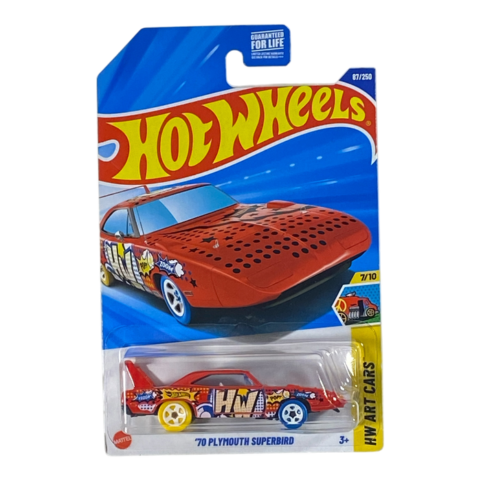 Hot Wheels '70 Plymouth Superbird | Art Cars Series 7/10 - for just $1.99! 
