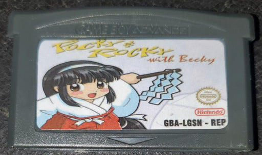 Pocky and Rocky with Becky GBA Video Game Boy Advance Nintendo - for just $11.50! 
