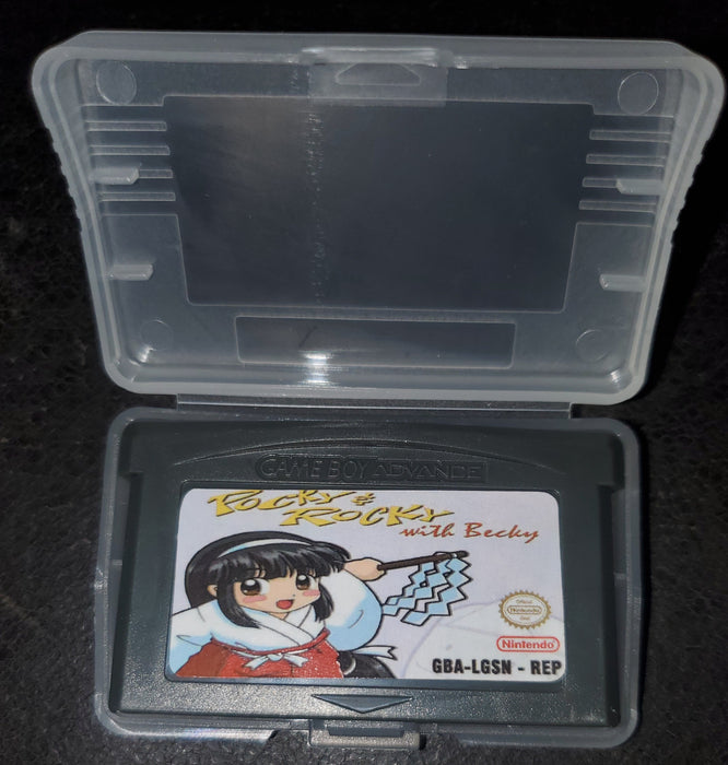 Pocky and Rocky with Becky GBA Video Game Boy Advance Nintendo - for just $11.50! 