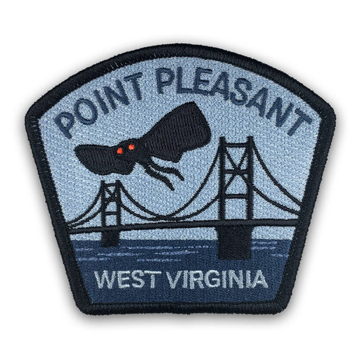 Point Pleasant, West Virginia Travel Patch: Iron-on - for just $9! 