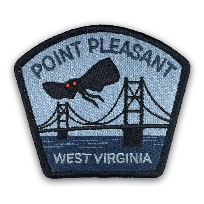 Point Pleasant, West Virginia Travel Patch: Iron-on - for just $9! 