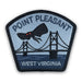 Point Pleasant, West Virginia Travel Patch: Iron-on - for just $9! 