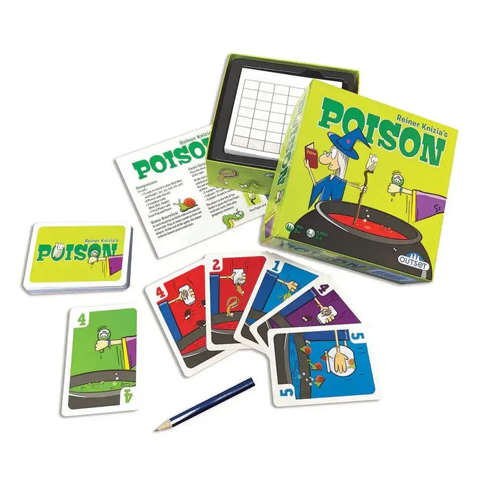 Poison - The Competitive Card Game of Sabotage - Outset - for just $14.99! 