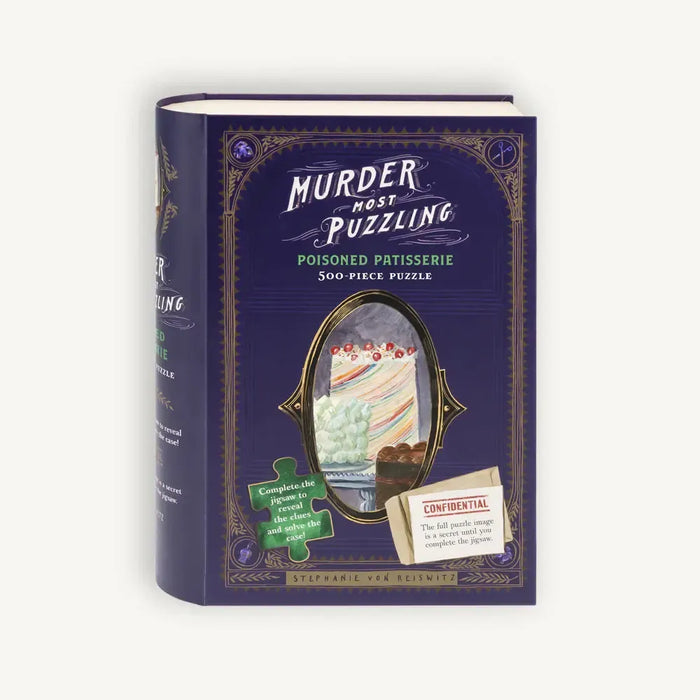 Poisoned Patisserie 500 Piece Murder Mystery Jigsaw Puzzle Chronicle - for just $19.99! 