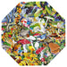 Poisonous Mushrooms 500 Piece Octagonal Jigsaw Puzzle eeBoo - for just $26.99! 