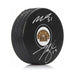 Matthew Poitras & Johnny Beecher Autographed Boston Bruins 100th Anniversary Hockey Logo Puck - for just $159.99! 