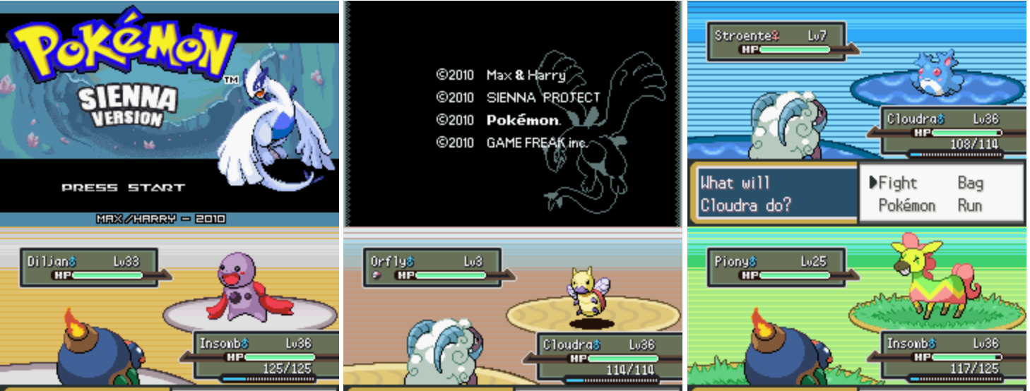 Pokemon Sienna GBA ROM Hack Video Game Custom Gameboy Advance - for just $18.49! 