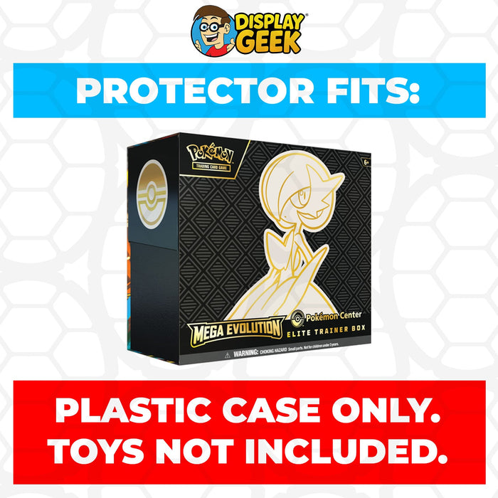 Plastic Protector for Pokemon TCG 2025 Mega Evolution Mega Gardevoir Pokemon Center ETB Elite Trainer Box - for just $13.99! 