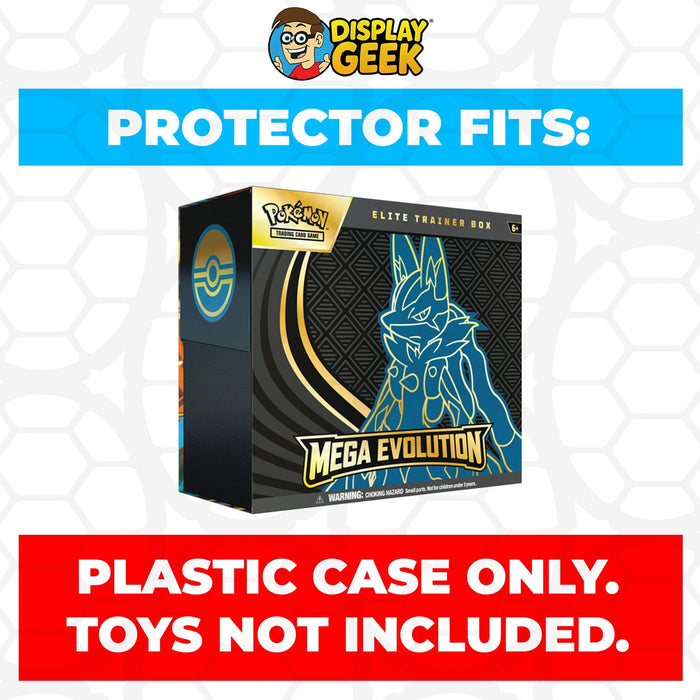 Plastic Protector for Pokemon TCG 2025 Mega Evolution Mega Lucario ETB Elite Trainer Box - for just $13.99! 