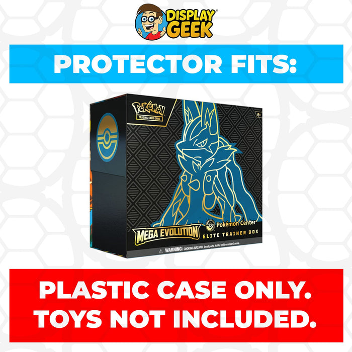 Plastic Protector for Pokemon TCG 2025 Mega Evolution Mega Lucario ETB Elite Trainer Box - for just $13.99! 