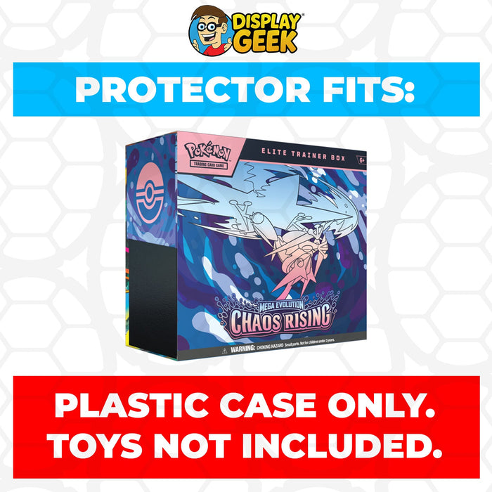 Plastic Protector for Pokemon TCG 2026 Mega Evolution Chaos Rising Mega Greninja Pokemon Center ETB Elite Trainer Box - for just $13.99! 