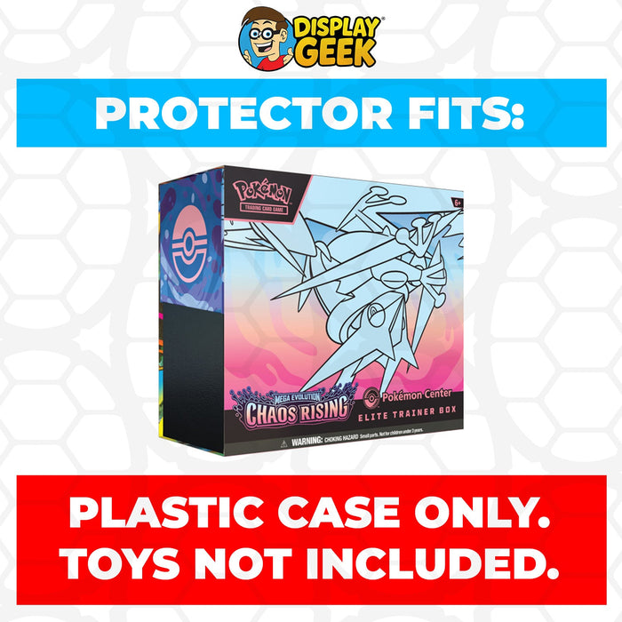 Plastic Protector for Pokemon TCG 2026 Mega Evolution Chaos Rising Mega Greninja ETB Elite Trainer Box - for just $13.99! 