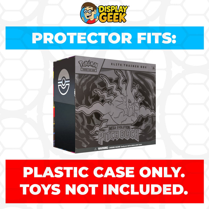 Plastic Protector for Pokemon TCG 2026 Mega Evolution Pitch Black Mega Darkrai ETB Elite Trainer Box - for just $13.99! 