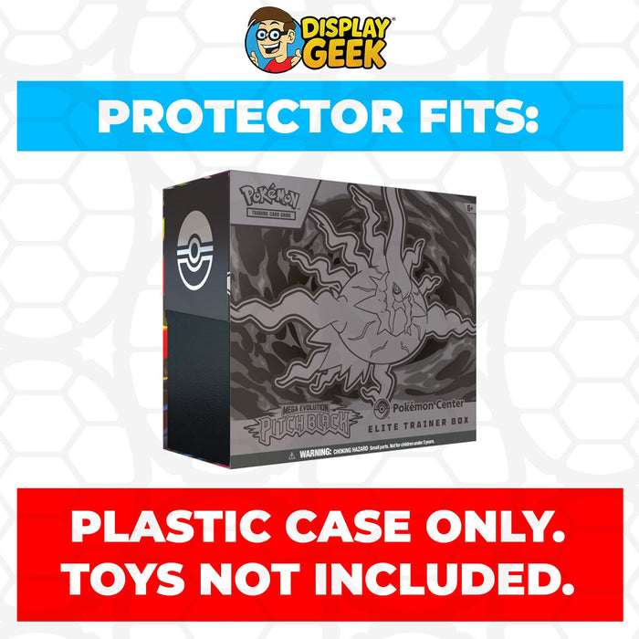 Plastic Protector for Pokemon TCG 2026 Mega Evolution Pitch Black Mega Darkrai ETB Elite Trainer Box - for just $13.99! 