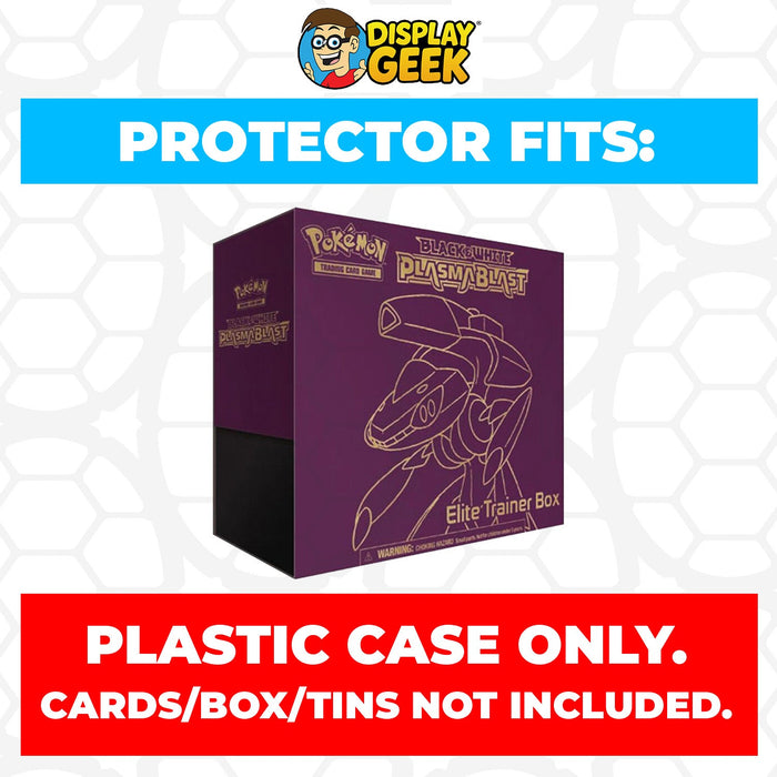 Plastic Protector for Pokemon TCG 2013 Black & White Plasma Blast Genesect ETB Elite Trainer Box - for just $13.99! 