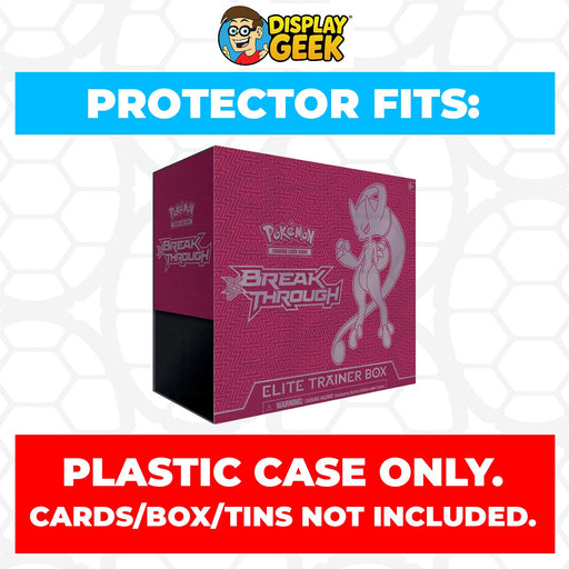 Plastic Protector for Pokemon TCG 2015 XY BREAKthrough Mewtwo Y ETB Elite Trainer Box - for just $13.99! 