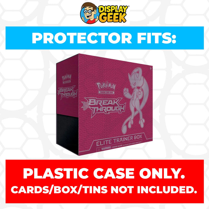 Plastic Protector for Pokemon TCG 2015 XY BREAKthrough Mewtwo X ETB Elite Trainer Box - for just $13.99! 