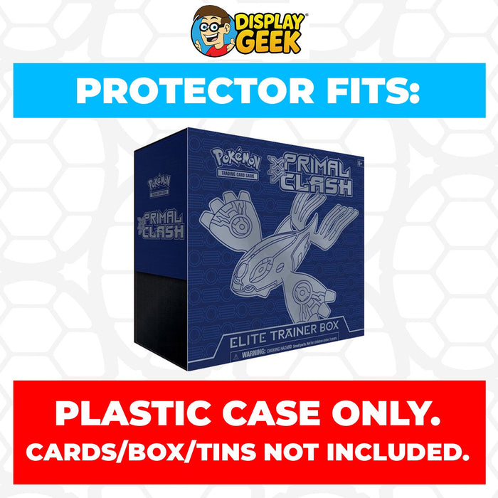 Plastic Protector for Pokemon TCG 2015 XY Primal Clash Kyogre ETB Elite Trainer Box - for just $13.99! 