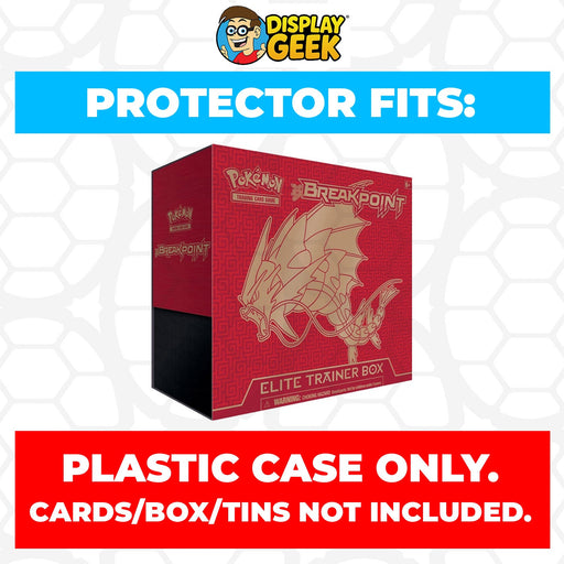 Plastic Protector for Pokemon TCG 2016 XY BREAKpoint Gyarados ETB Elite Trainer Box - for just $13.99! 