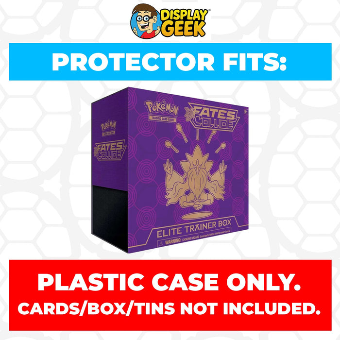 Plastic Protector for Pokemon TCG 2016 XY Fates Collide Alakazam ETB Elite Trainer Box - for just $13.99! 