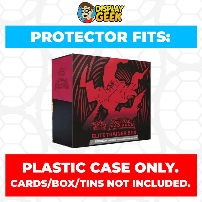 Plastic Protector for Pokemon TCG 2022 Sword & Shield Astral Radiance Darkrai ETB Elite Trainer Box - for just $13.99! 