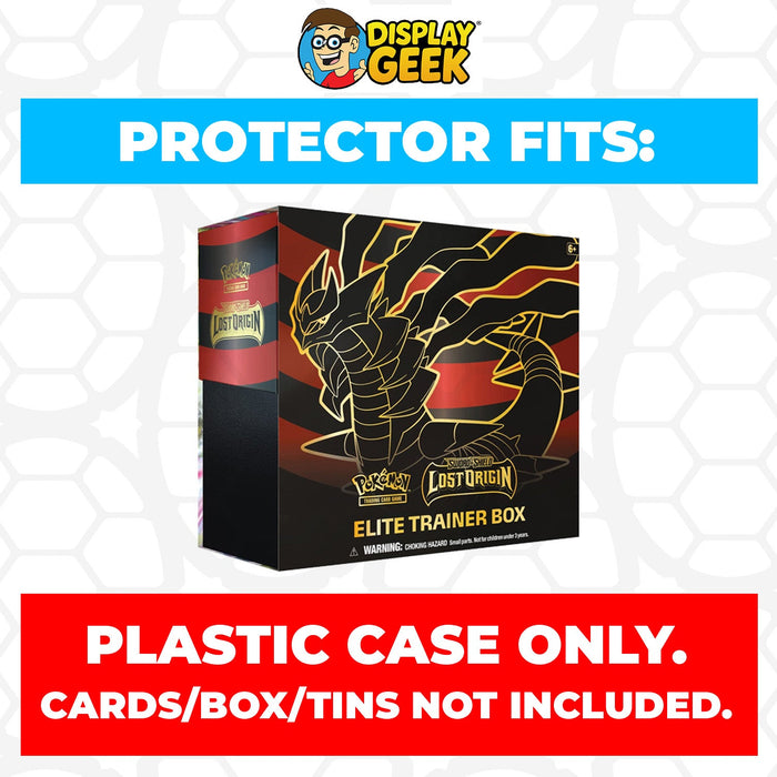 Plastic Protector for Pokemon TCG 2022 Sword & Shield Lost Origin Giratina ETB Elite Trainer Box - for just $13.99! 