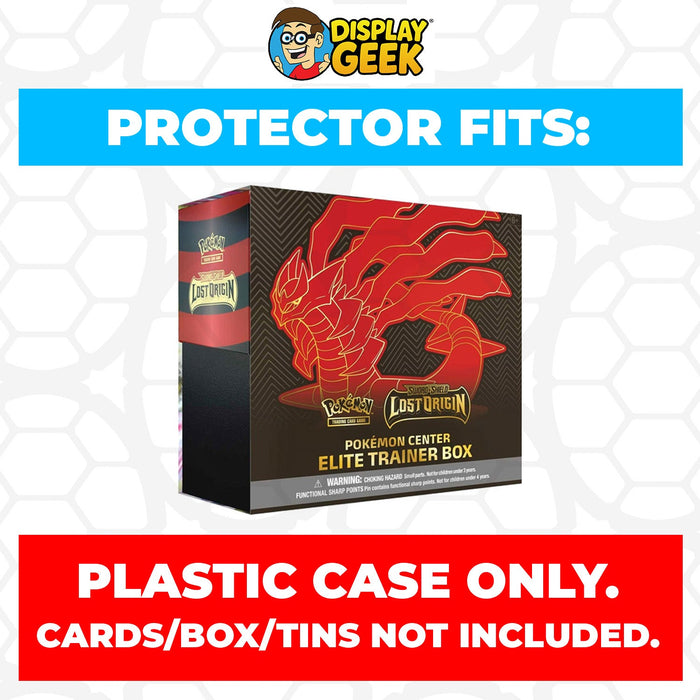 Plastic Protector for Pokemon TCG 2022 Sword & Shield Lost Origin Giratina ETB Elite Trainer Box - for just $13.99! 