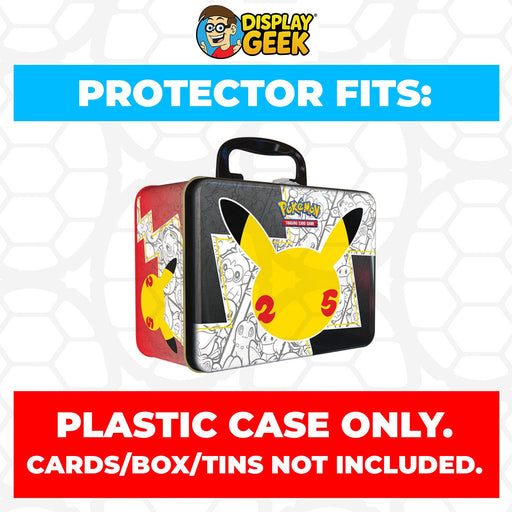 Plastic Protector for Pokemon TCG Collector Chest 2021 Celebrations - for just $13.99! 