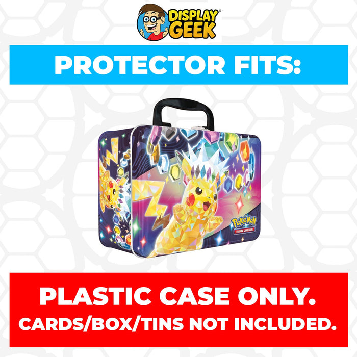 Plastic Protector for Pokemon TCG Collector Chest 2024 Pikachu - for just $13.99! 