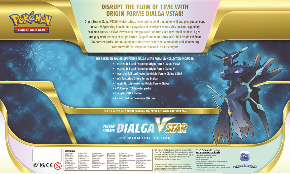 Pokemon: Origin Forme VSTAR Premium Collection - Dialga - for just $39.99! 