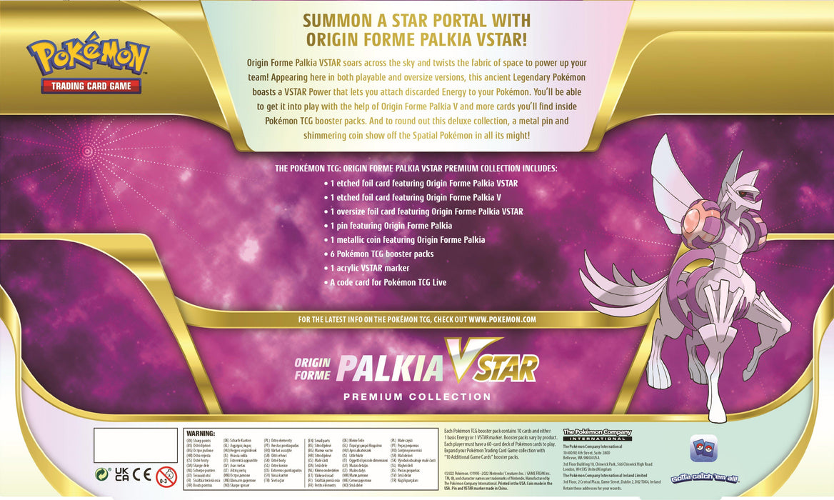 Pokemon: Origin Forme VSTAR Premium Collection - Palkia - for just $39.99! 