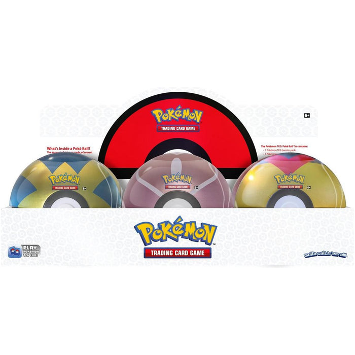 Pokémon Trading Card Game: Poke Ball Tin - Spring 2022 (Assortment) - Just $24.99! Shop now at Retro Gaming of Denver