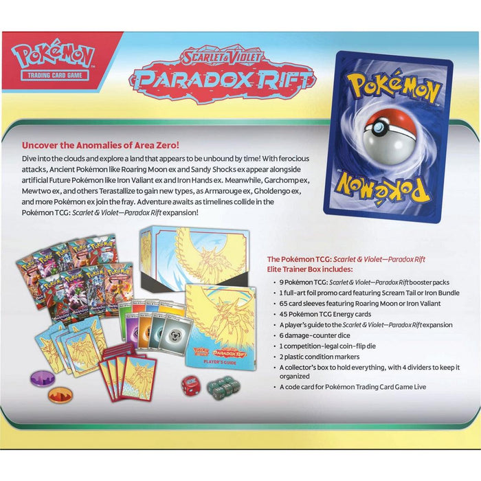 Pokemon: Scarlet & Violet - Paradox Rift Elite Trainer Box (Blue) - for just $60! 