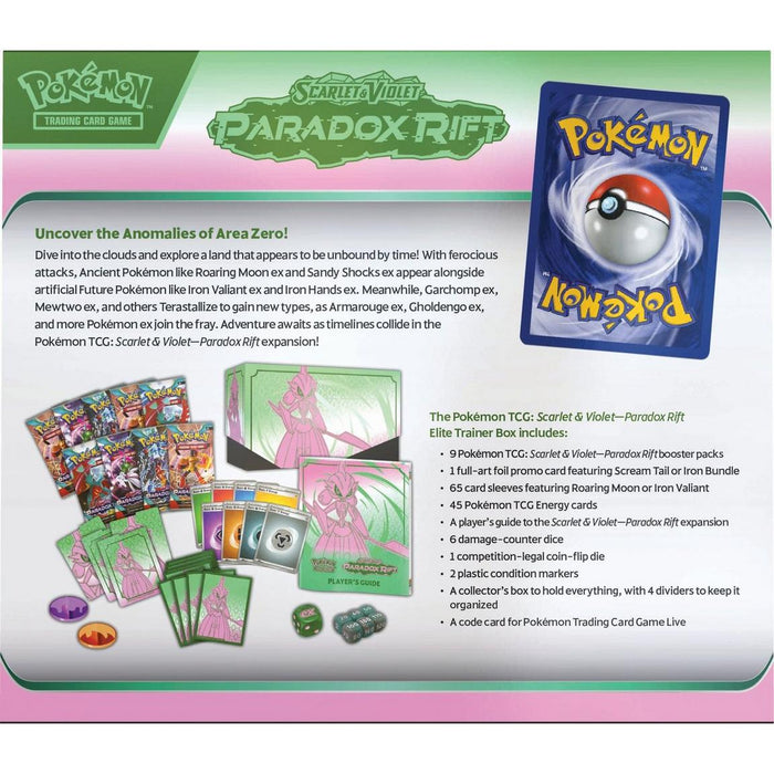 Pokemon: Scarlet & Violet - Paradox Rift Elite Trainer Box (Green) - for just $60! 