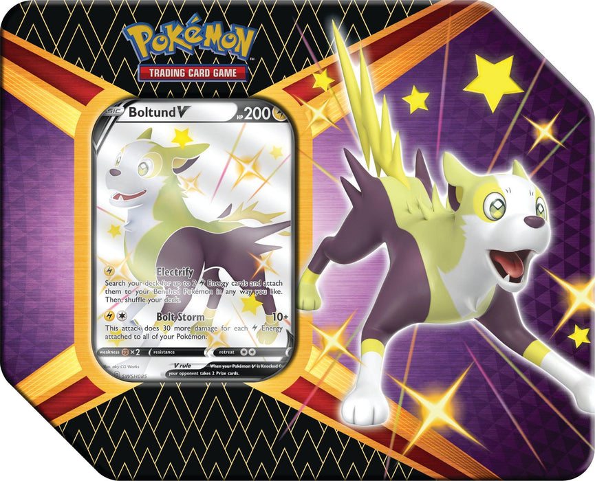 Pokemon Shining Fates V Tin: Boltund - for just $45! 