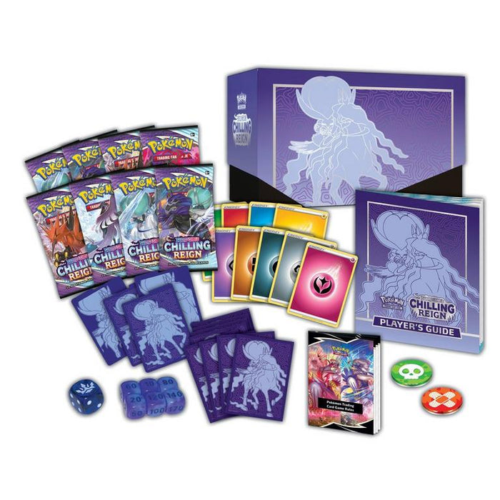Pokemon: Sword & Shield - Chilling Reign Elite Trainer Box - Shadow Rider Calyrex VMAX - for just $45! 