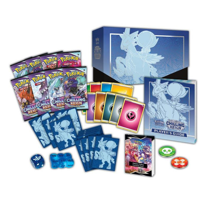 Pokemon: Sword & Shield - Chilling Reign Elite Trainer Box - Ice Rider Calyrex VMAX - for just $45! 