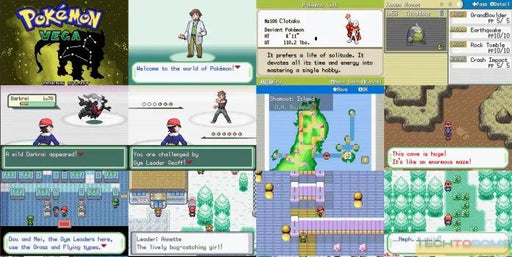Pokemon Vega GBA ROM Hack Video Game Custom Gameboy Advance - for just $18.49! 