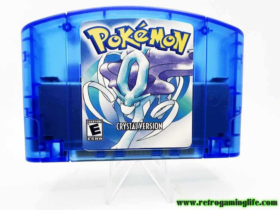 Pokemon Crystal Version Nintendo 64 Video Game Cart - for just $39.99! 