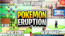 Pokemon Eruption GBA ROM Hack Video Game Custom Gameboy Advance - for just $18.49! 