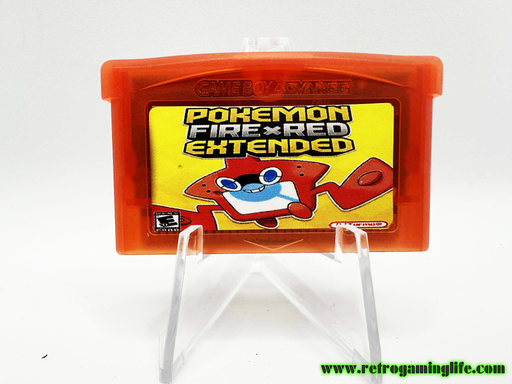 Pokémon Fire X Red Extended - Game Boy Advance Repro Cart 🔥 - for just $24.99! 