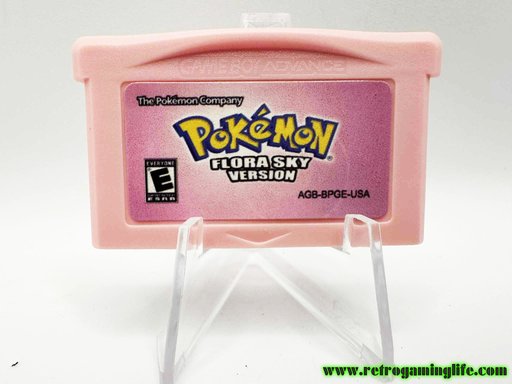 Pokémon Flora Sky Version (Game Boy Advance Reproduction Cartridge – Pink Edition) - for just $24.99! 