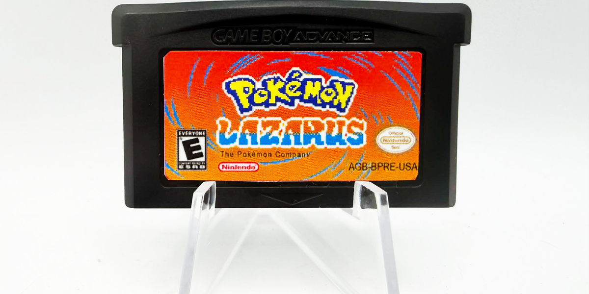 🔥 Pokémon Lazarus v1.1 — Game Boy Advance (Reproduction Cartridge