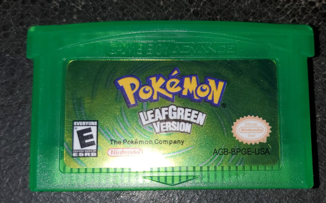 Pokemon LeafGreen GBA Video Game Nintendo Game Boy Advance - for just $12! 