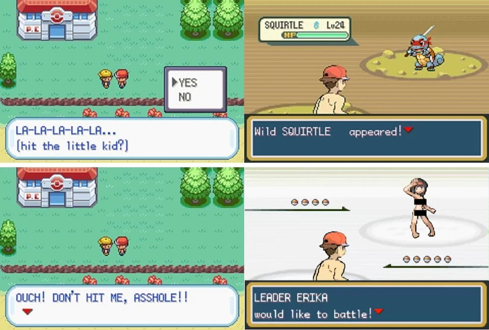 Pokemon My Ass GBA ROM Hack Video Game Custom Gameboy Advance - for just $17.99! 